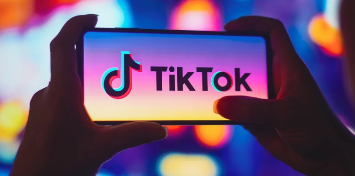 TikTok 手机徽标